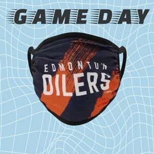 🆕 NHL Edmonton Oilers Face Covering
